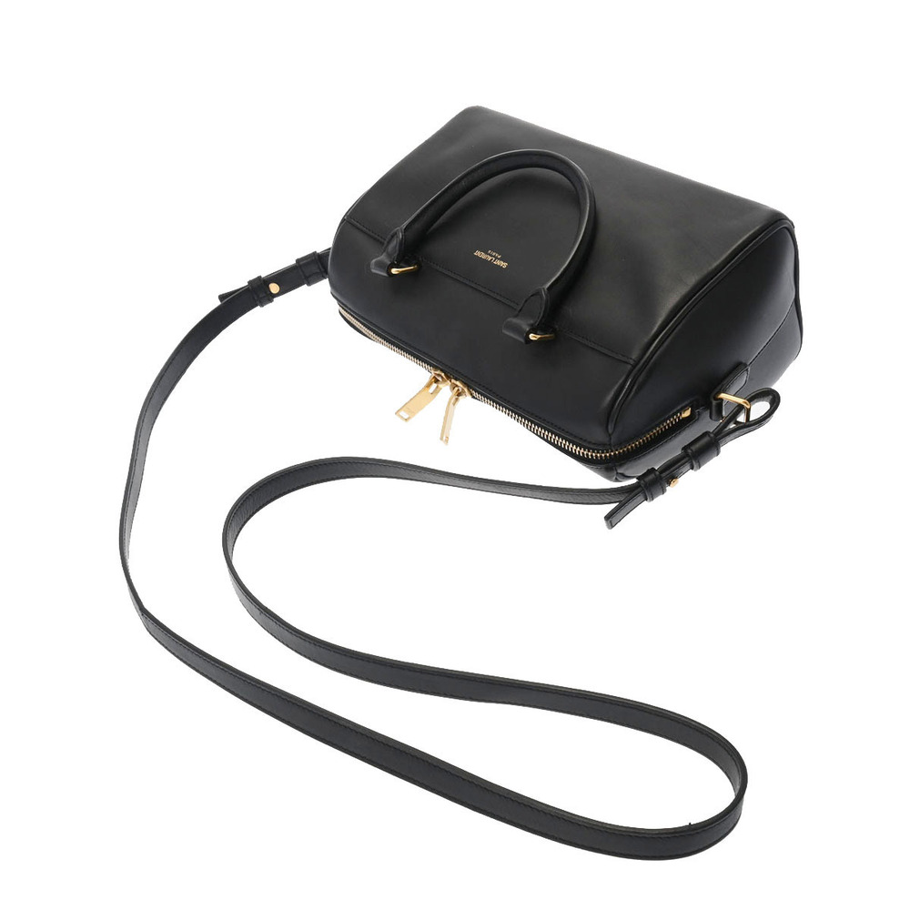 SAINT LAURENT Duffle Bag Black Leather - Picture 3 of 11